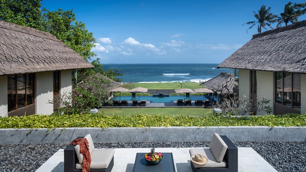 Seseh Beach Villa I - View from the terrace